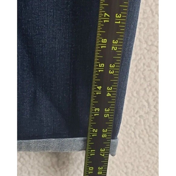 Torrid Jeans Size 16R Girlfriend Stretch Denim Wash Medium Rise Rolled Ankle - Picture 3 of 11